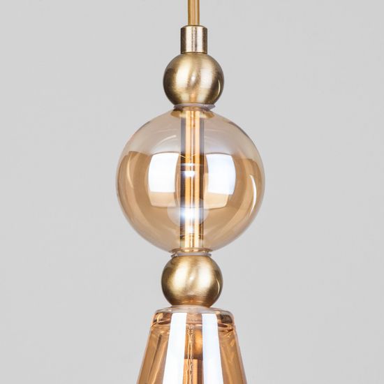 50202/1 / подвесной светильник / янтарный