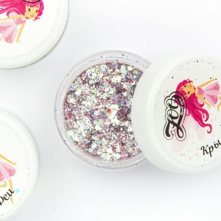 Zoo nail Микс шестигранников “Крылья Феи» 1400