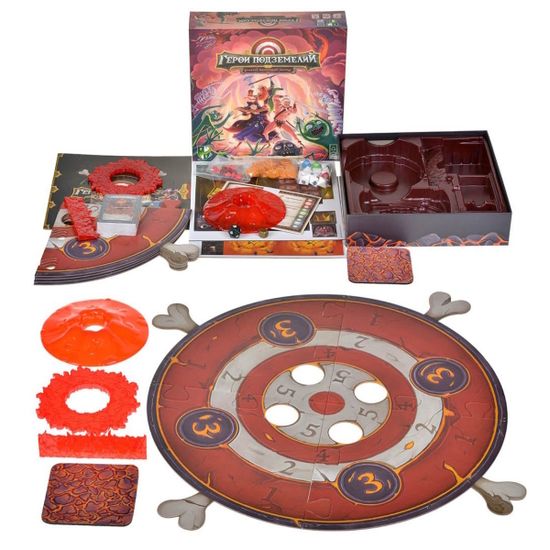 Настольная игра Герои подземелий в Палатах мертвящей магмы