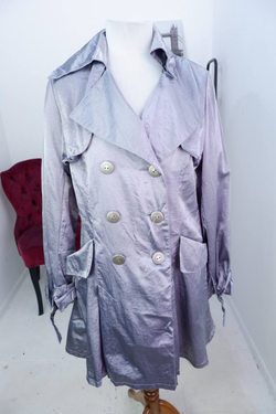 Тренч космический, визуально 50 размер