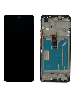 Дисплей для Huawei Honor 10X Lite/P Smart 2021 (DNN-LX9/PPA-LX1) с тачскрином и рамкой Черный - OR Ref.