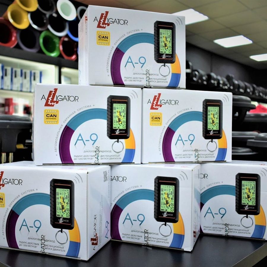 Всегда в наличии настоящий хит продаж.⁣⁣ Сигнализация с автозапуском Alligator A9 всего за 5500 рублей.⁣⁣⠀