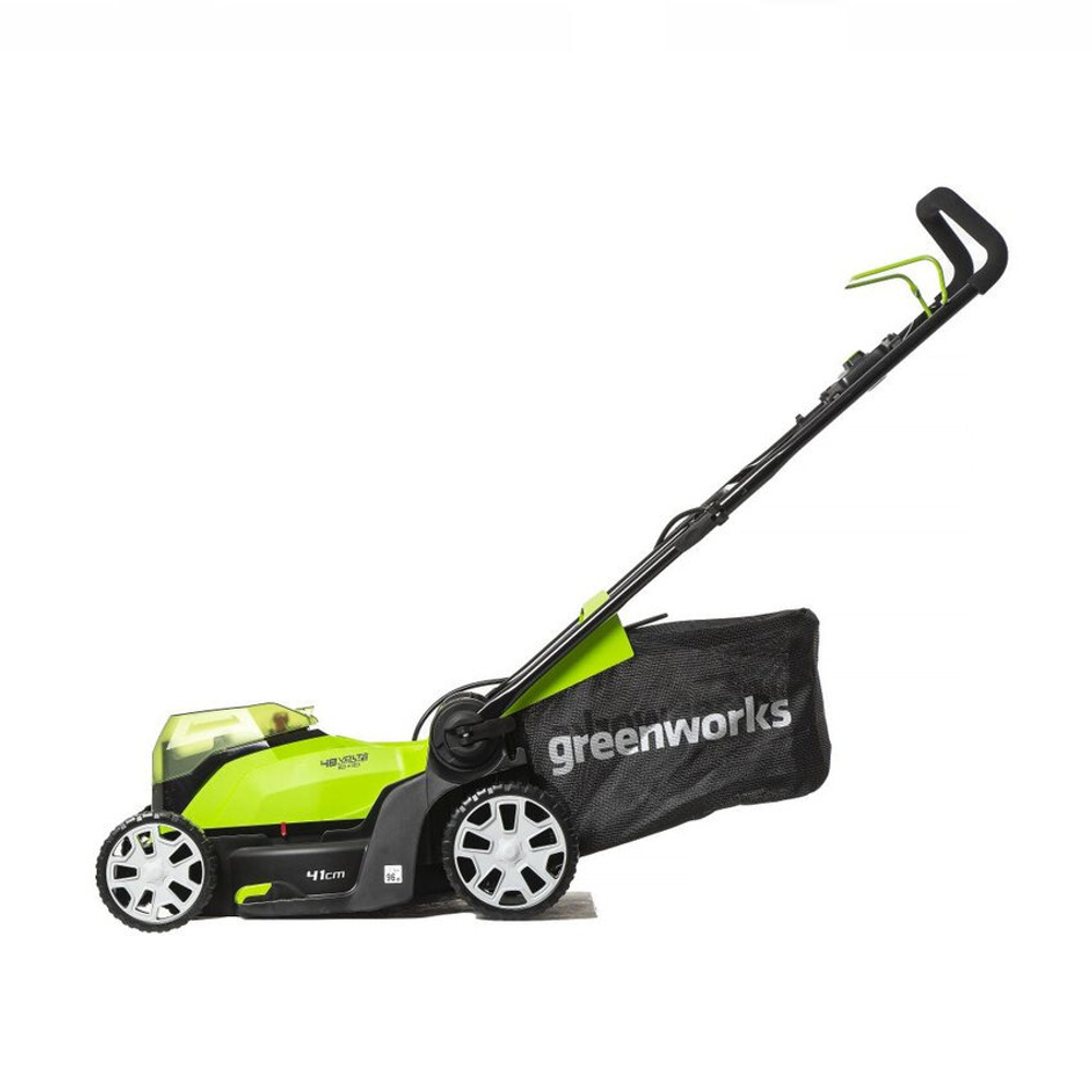 Газонокосилка аккумуляторная GREENWORKS G24X2LM41 2*24V, 41 см, без АКБ и ЗУ (2512607)