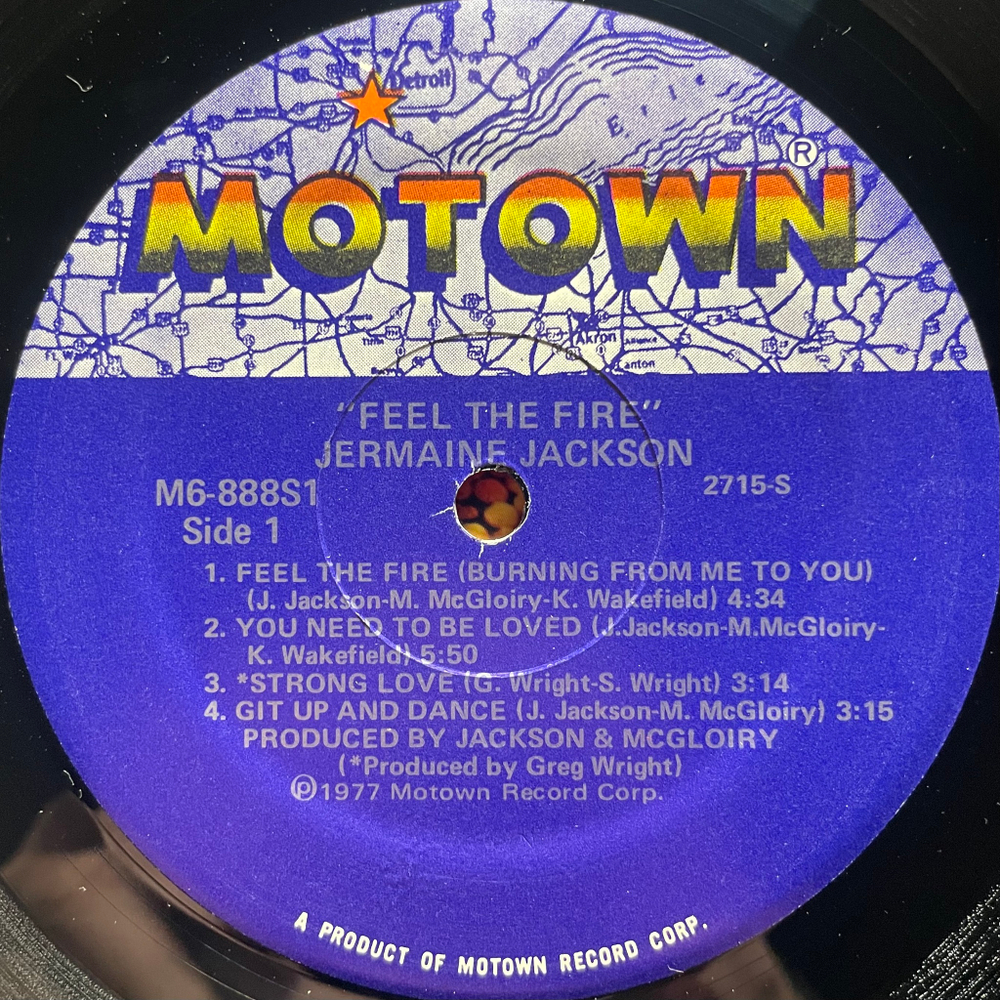 Jermaine Jackson ‎– Feel The Fire (США 1977г.)