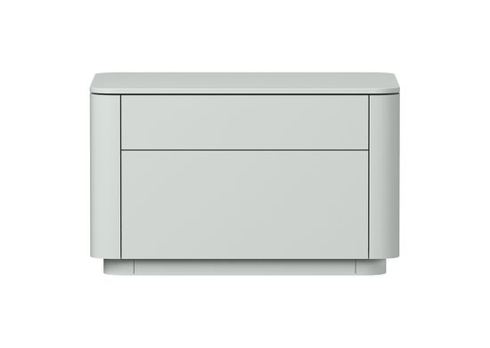 Тумба прикроватная Tammi 2 ящика ширина 60 см (светло-серый)