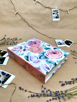 Фотоальбом на 200 фото 10х15 см, пластик. листы flora art Пионы