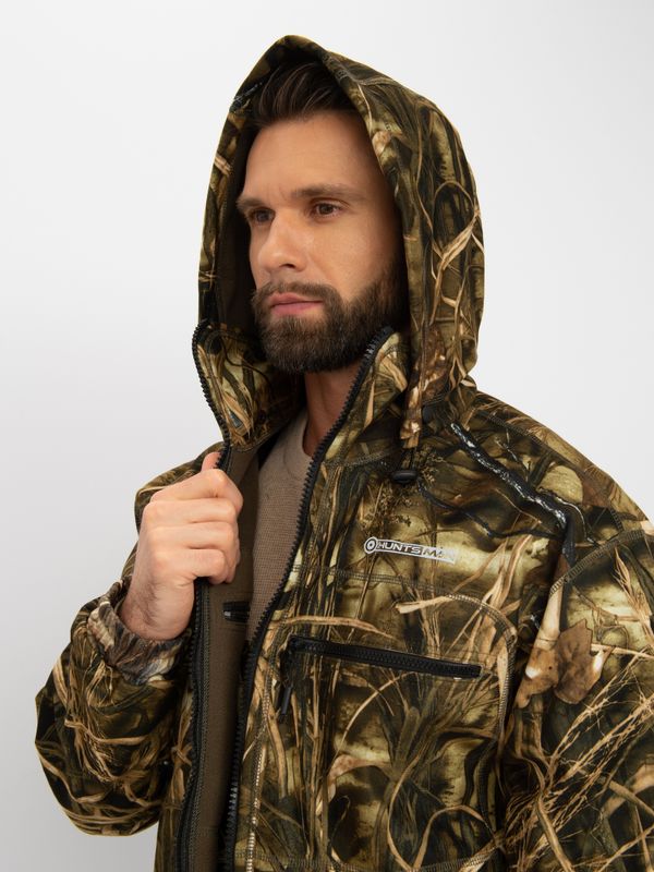 Костюм демисезонный Никс-Люкс ткань Alova Windblock цвет Камыш