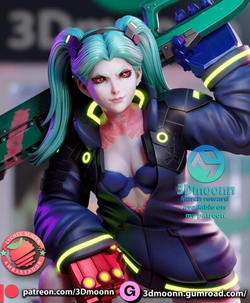 Ребекка Rebecca Киберпанк: Бегущие по краю Cyberpunk: Edgerunners Фигурка