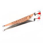 Зимняя блесна Маропедка классика (чеканка), 45мм тройник