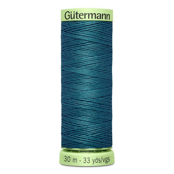 Нитки отделочные Gutermann Top Stitch 30 (30 метров), 5 кат. | 223 лазурно-бирюзовый