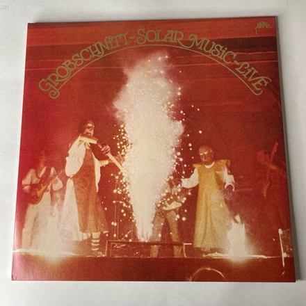 Винтажная виниловая пластинка LP Grobschnitt, Solar Music Live (Германия 2009)