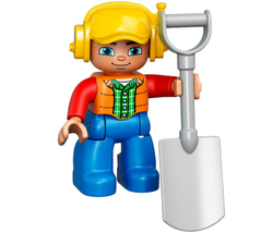 LEGO Duplo: Грузовик и гусеничный экскаватор 10812 — Truck & Tracked Excavator — Лего Дупло