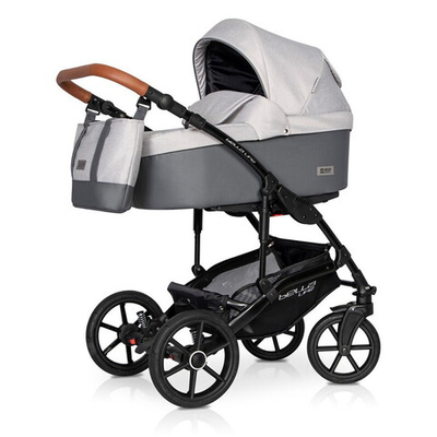 Детская коляска Riko Basic Bella Life 3 в 1 01 Grey Fox