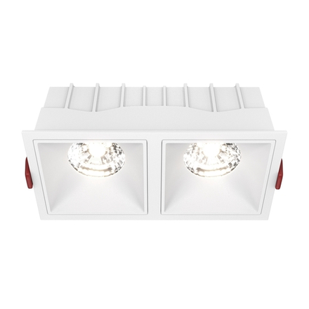 Модульный встраиваемый светодиодный светильник Maytoni Alfa LED DL043-02-15W4K-SQ-W