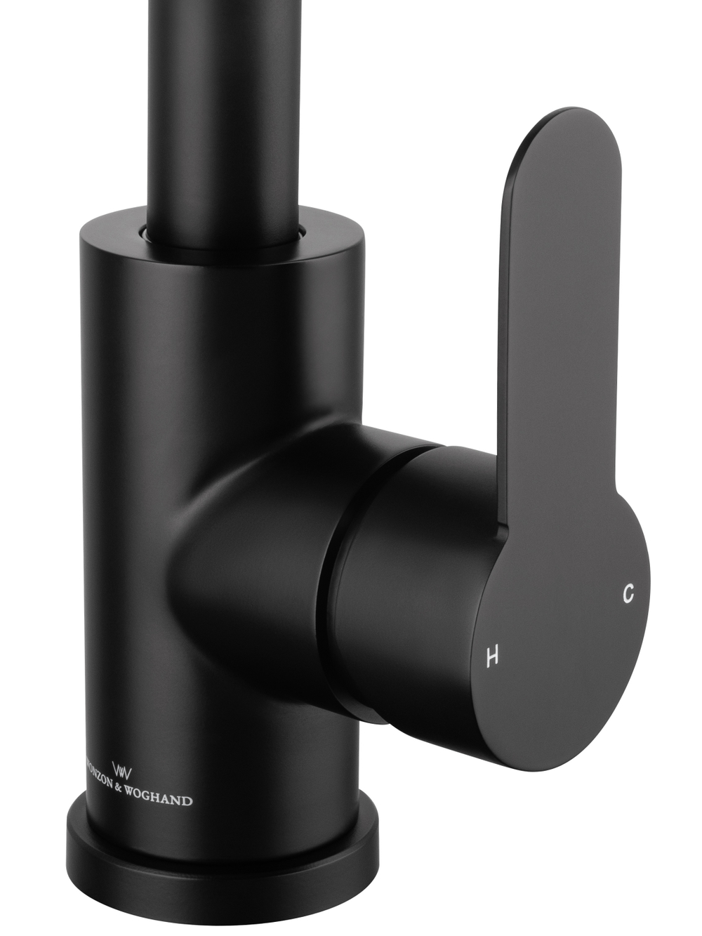 Смеситель для кухни WONZON & WOGHAND, Черный матовый (WW-AE4554-MB)