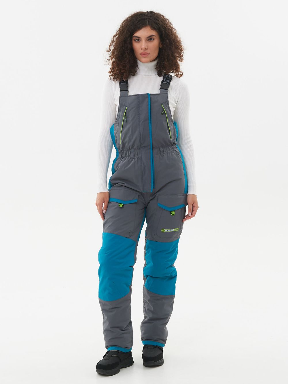 Костюм зимний Женский Siberia Lady ткань Breathable цвет Бирюза/Серый