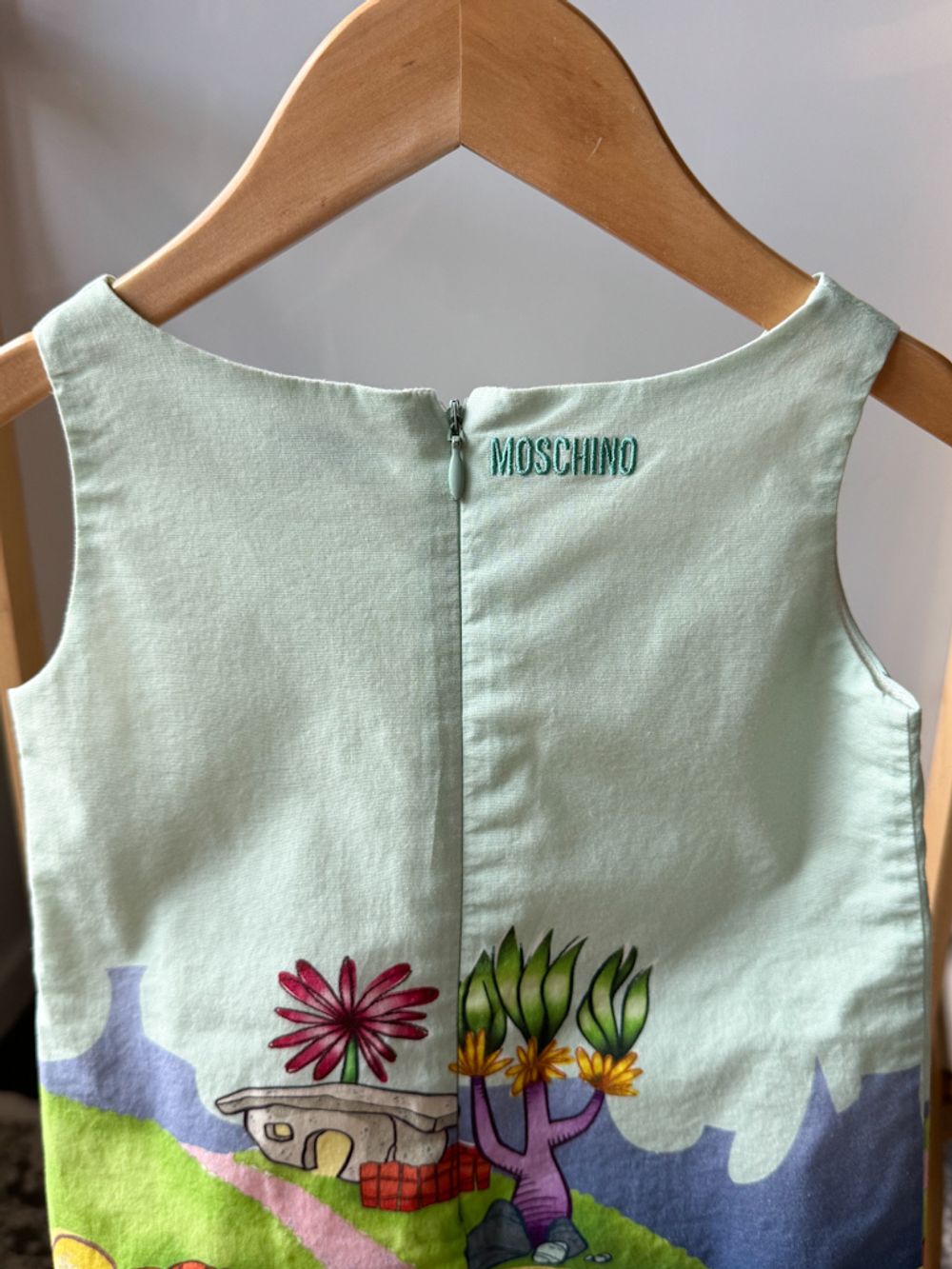 Хлопковое платье Moschino, 98