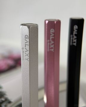 Магнит граненый Galaxy, серебристый