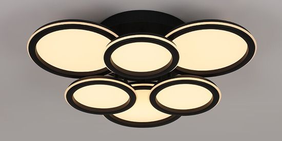 9301/3+3S BK (1) Люстра (RL)