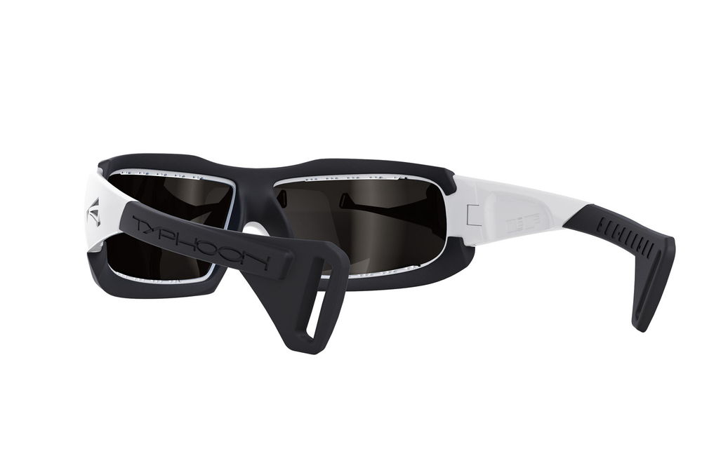 Спортивные очки LiP Typhoon / Gloss White - Black / Zeiss/ PA Polarized / Methane Brown