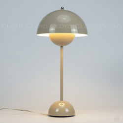 Настольная лампа Cloyd ERMA-B T1 / выс. 50 см - серый (арт.30043)