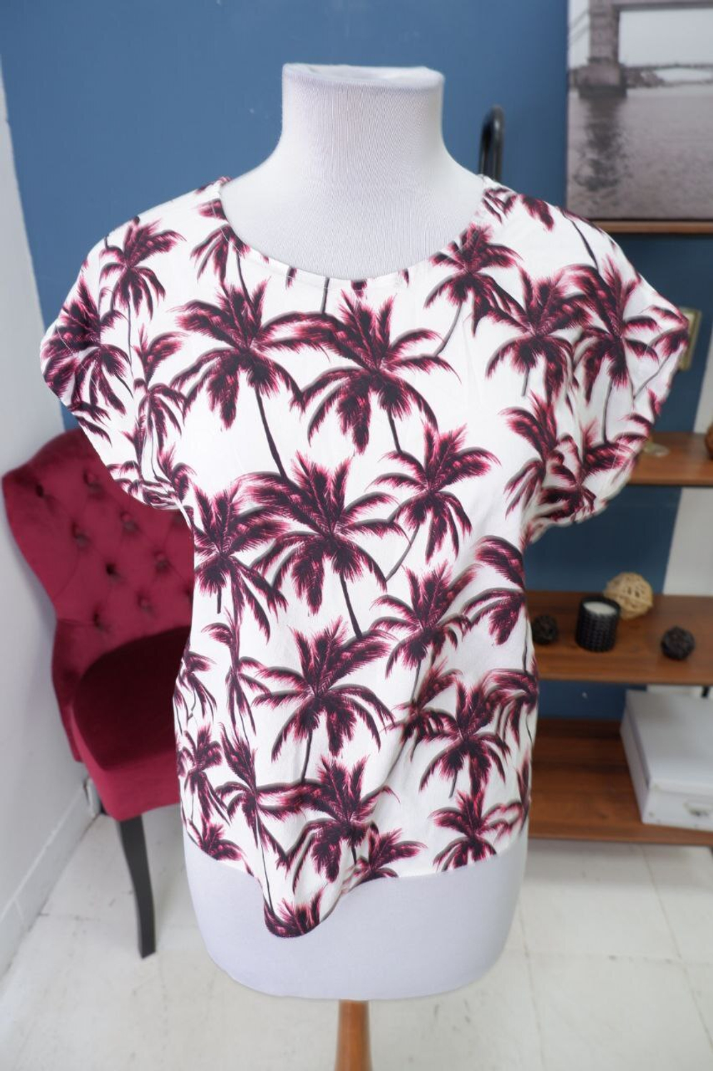 Блуза New Look с коротким рукавом 46 размер