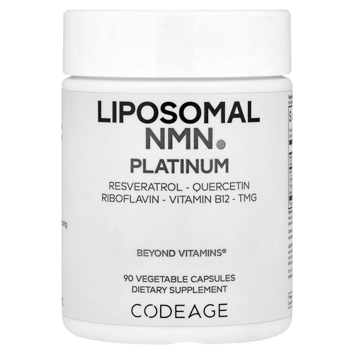 Codeage, Platinum, липосомальный NMN, 90 растительных капсул