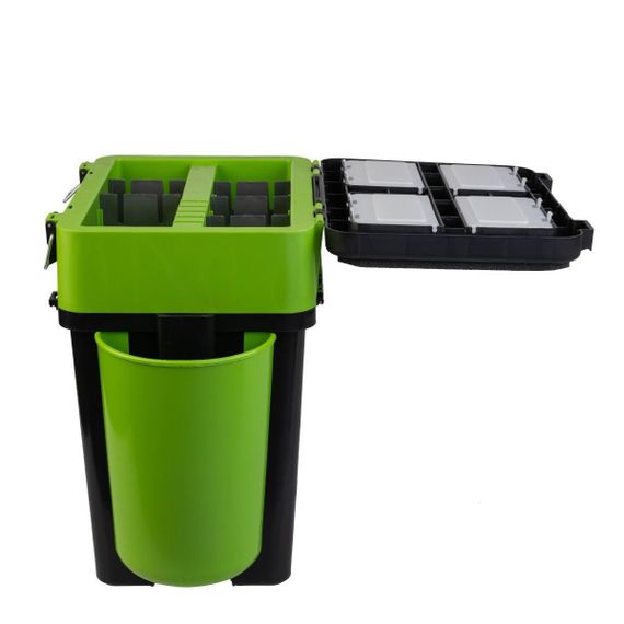 Ящик зимний Helios "FishBox" (19л) зеленый