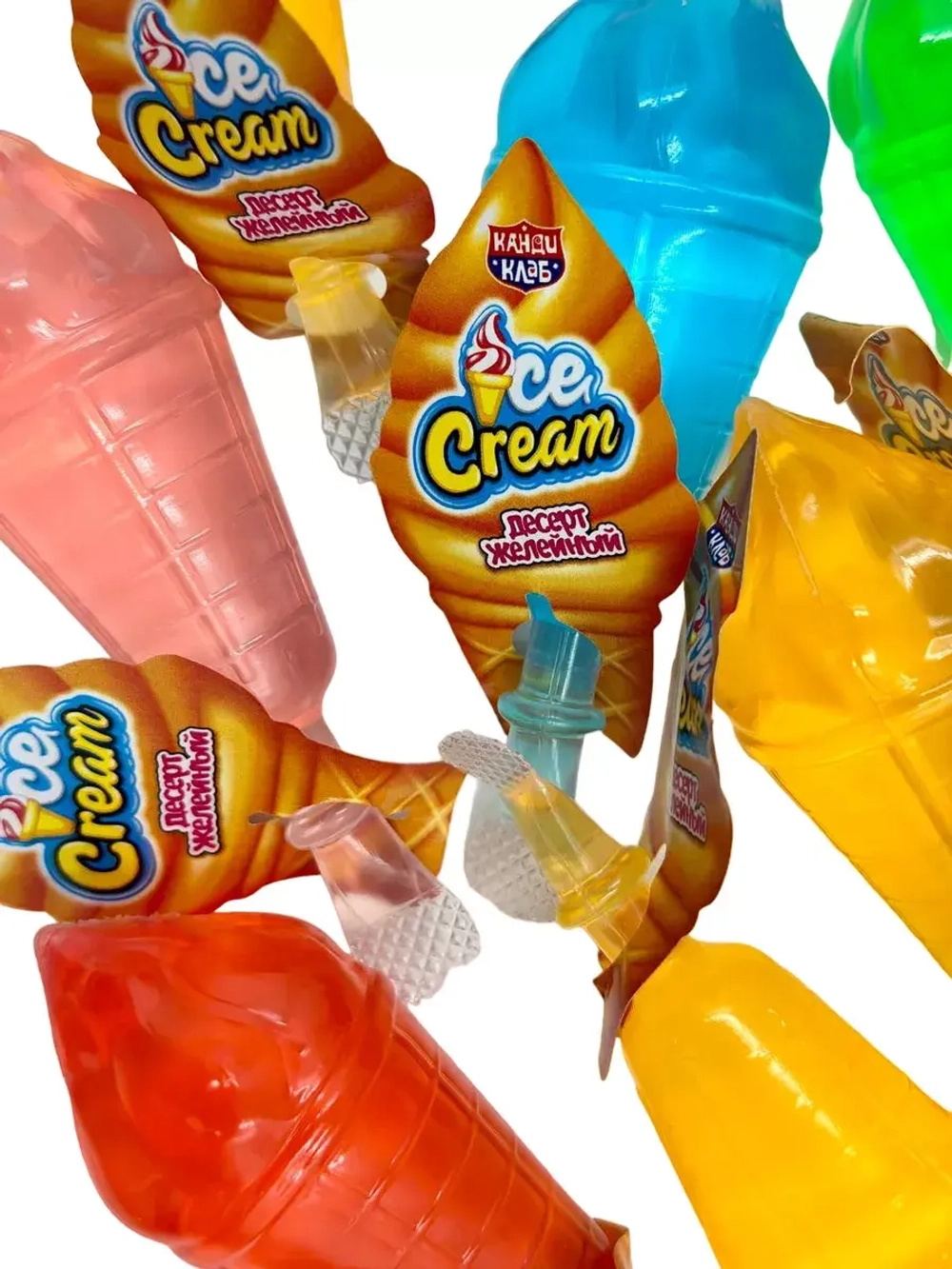 Десерт Желейный в форме мороженого ( 56шт по 35мл)