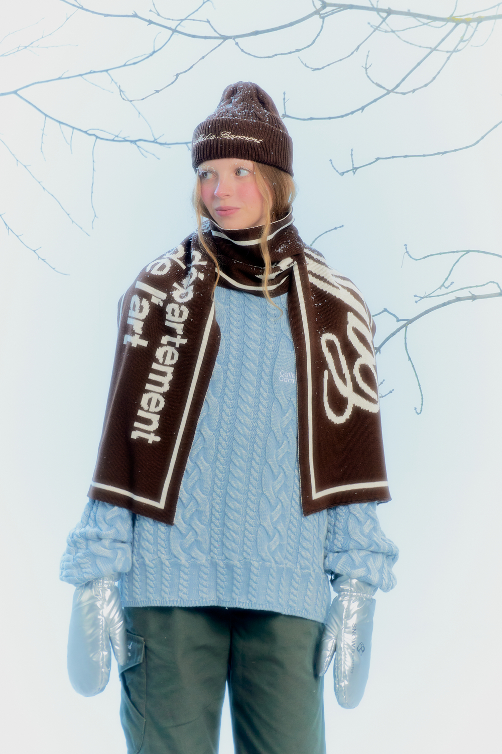 Шарф Called a Garment Art Department "Chocolate"