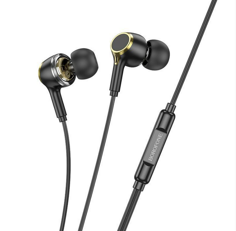 Наушники проводные Type-C -1.2м. с микрофоном Borofone BM90