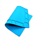 Силиконовый антистатический коврик для ремонта и пайки 335*227 мм