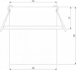 Встраиваемый светильник Elektrostandard Moll a064244