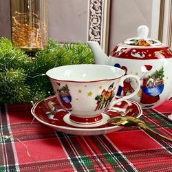 Lenardi 305-210 Чайный набор 12пр.260 мл НОВЫЙ ГОД в под.уп.(х6)