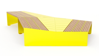 Скамья-вазон Модуль 8 SK00357