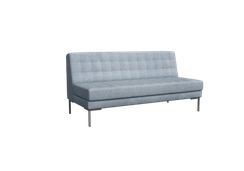 Форест Диван без подлокотников трехместный FR-D-03 Enzo 994/Металл Серый 1760*800*840