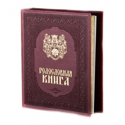 Семейный альбом родословная "Художественная", обложка из искусственной кожи