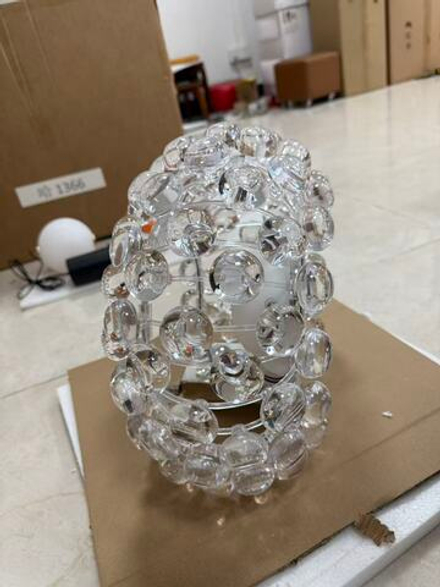 Pendant design lamp CABOCHE piccola by Foscarini (Clear)