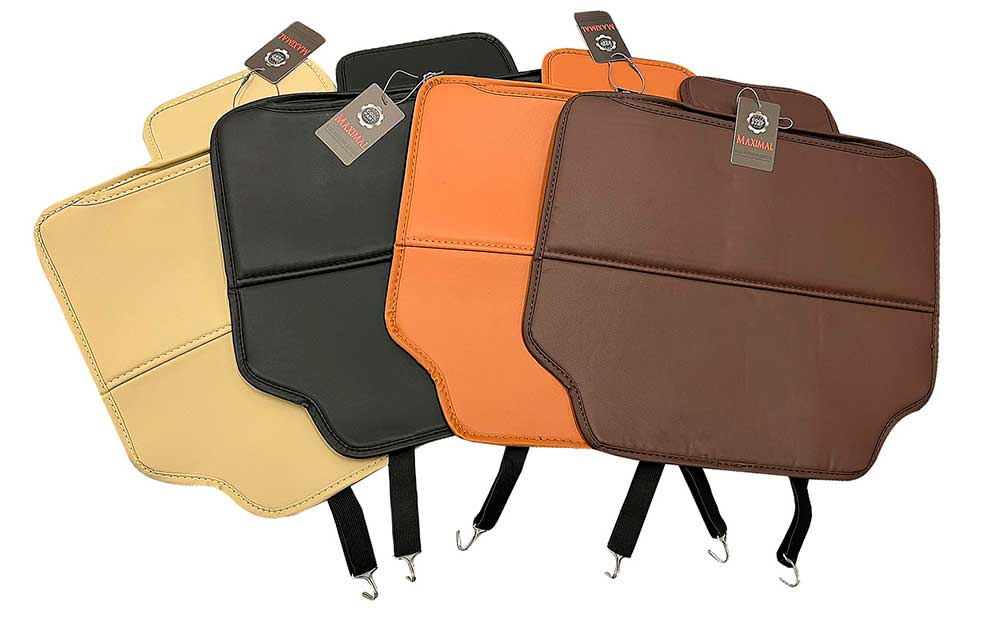 Накидка защитная спинки переднего сидения с карманом Coolpart MAXIMAL (1шт) - NK-BG- бежевый