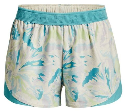 Женские теннисные шорты Under Armour Women's UA Play Up 3.0 Shorts - pale olive/cloudless sky