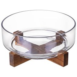 ФРУКТОВНИЦА "NATURE" НА ПОДСТАВКЕ ДИАМЕТР 22 СМ ВЫСОТА 10,5 СМ