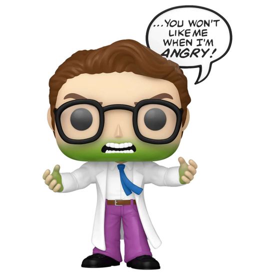 Фигурка Funko POP! Bobble Marvel Comics Bruce Banner (Don't Make me Angry) (1417) 82766 / Фигурка Фанко ПОП! по мотивам вселенной "Марвел", Брюс Беннер