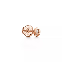 Серьги из розового золота с бриллиантами. 0.32 карата, Tiffany Soleste 💎 В наличии