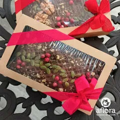 Кекс шоколадно-медовый с орехами и сухофруктами МАКСИ / 350 гр