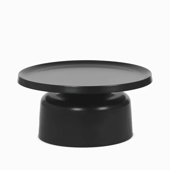 Кофейный стол Tuba Ø75х38 см, черный