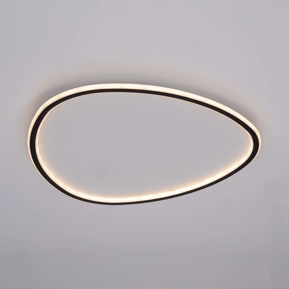 Citilux ТRIO CL215B261E LED RGB Люстра с пультом Чёрная