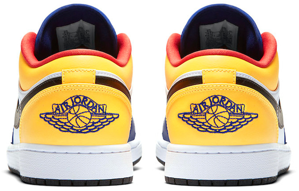 Jordan 1 Low Royal Yellow