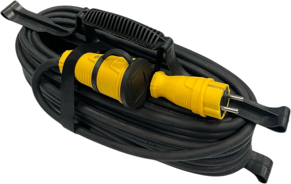 Удлинитель силовой iTOK i-CONNECT-COLOR-SUR-KG-325-1-44-30-YELLOW
