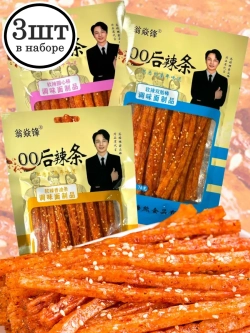 Острые палочки с кунжутом Латяо ассорти 76 г * 3 шт