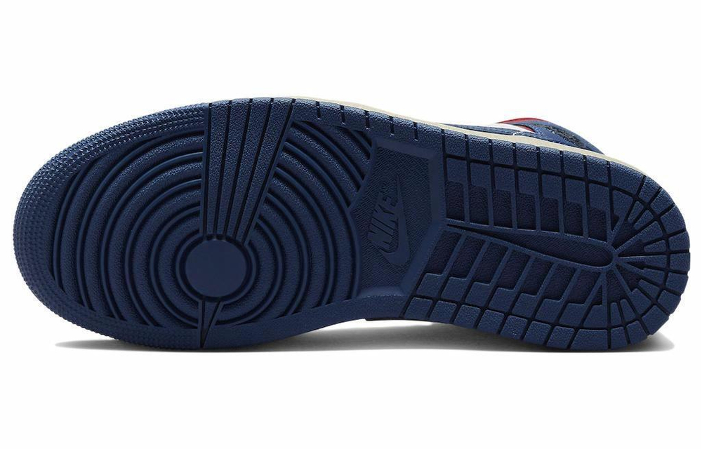 Кроссовки Jordan Air Jordan 1 Mid "French Blue" (Женская размерная сетка)